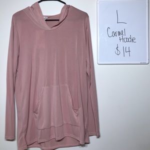 Honey and Lace Carmel Hoodie